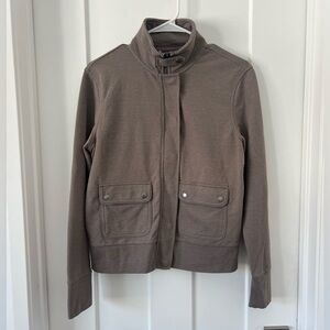 Banana Republic  |  Sweatshirt Bomber Jacket